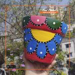 Hand Painted Terracotta Pot
