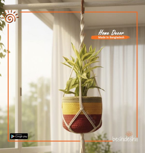 Macramé Shika/Planter Hanger