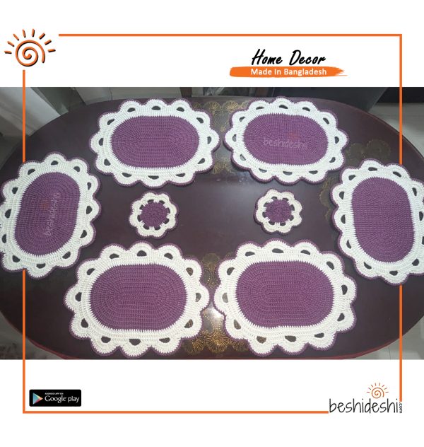Crochet Placemat Set
