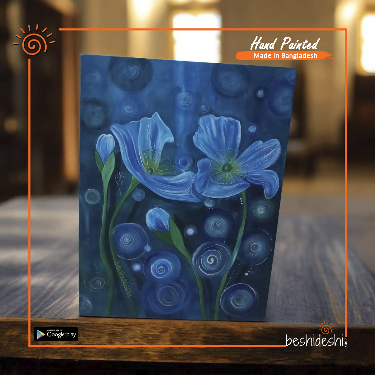 04 Hand Painted Canvas