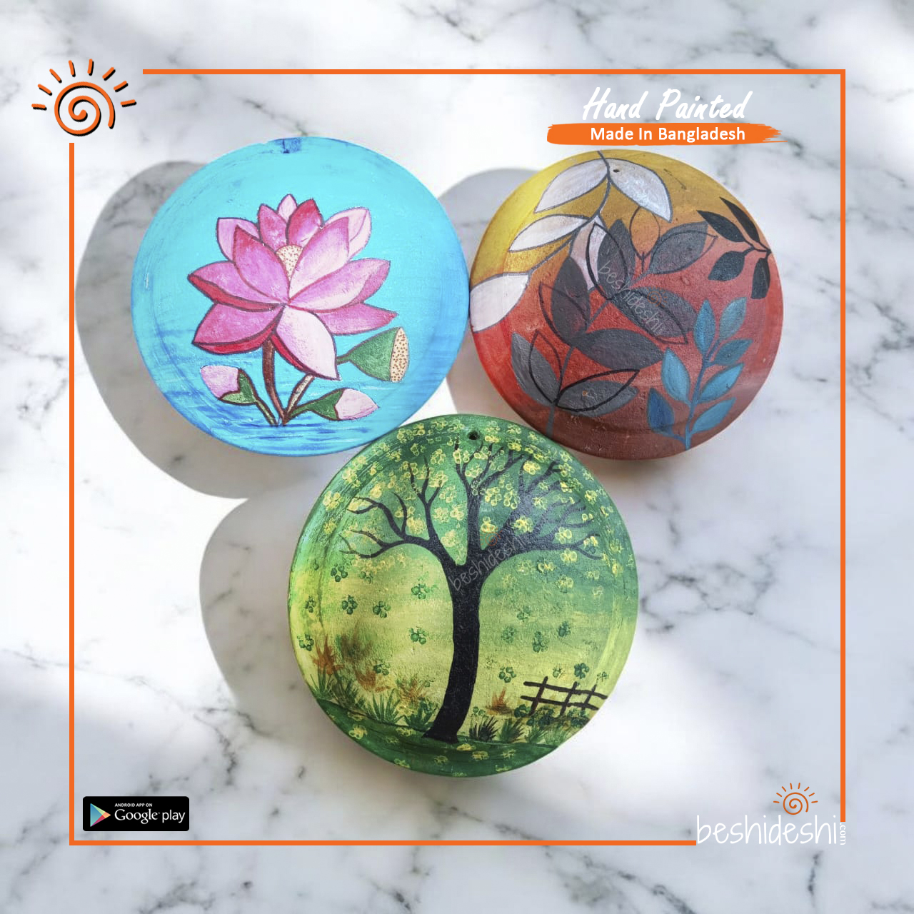 04 Hand Painted Matir Shora