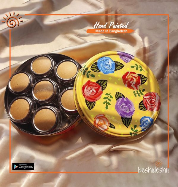 Hand Painted Spices Box