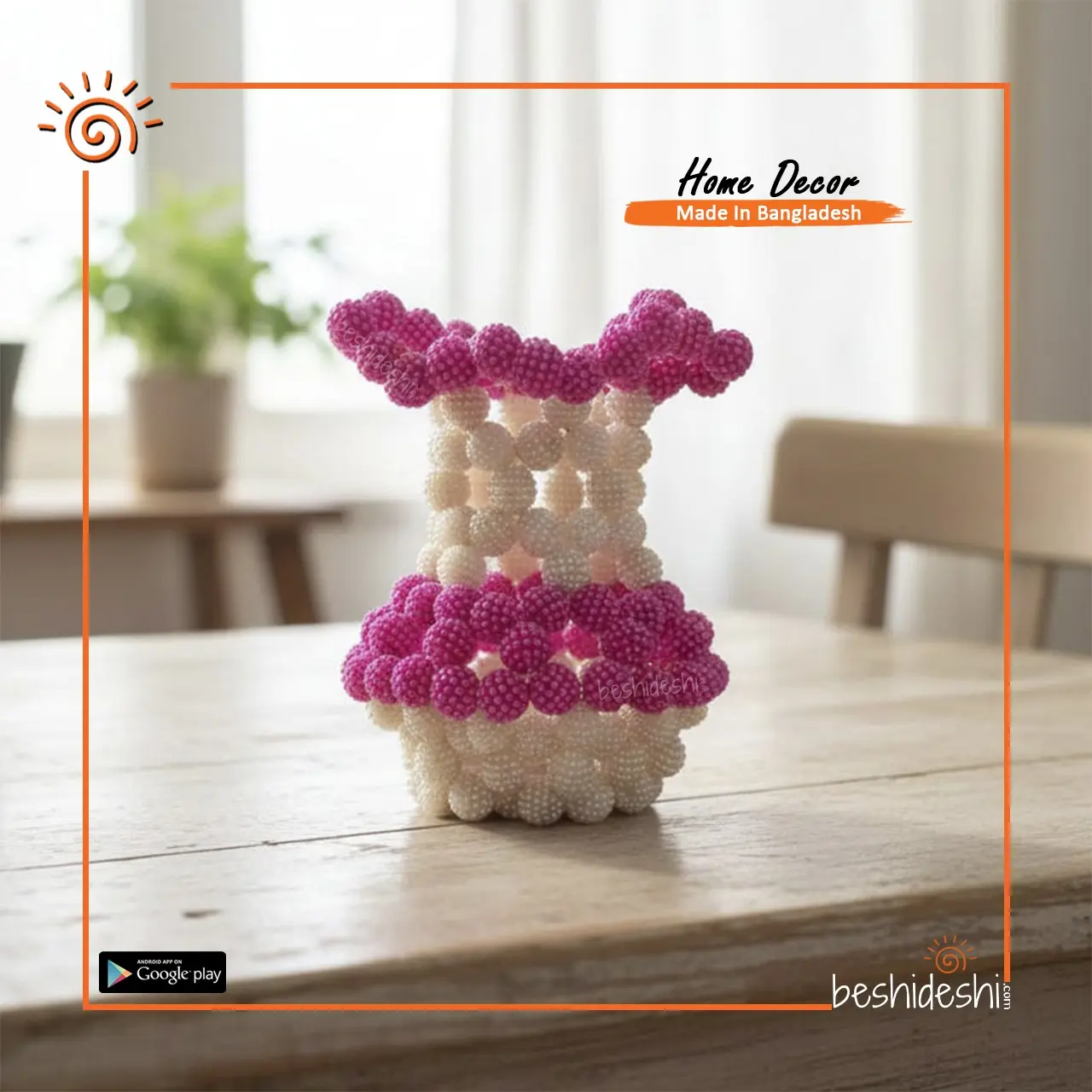 04 Handcrafted Flower Vase