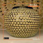 Dot Painted Terracotta Flower Pot