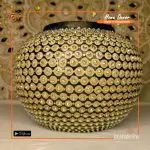 Dot Painted Terracotta Flower Pot