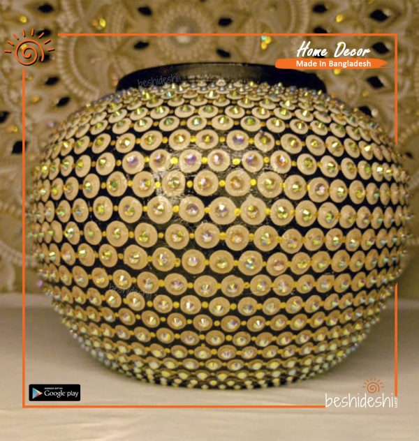 Dot Painted Terracotta Flower Pot