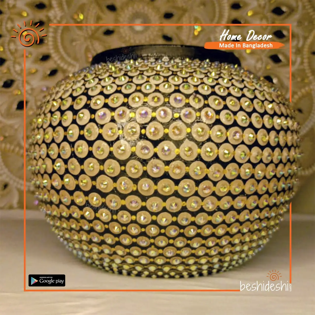 04 Dot Painted Terracotta Flower Pot