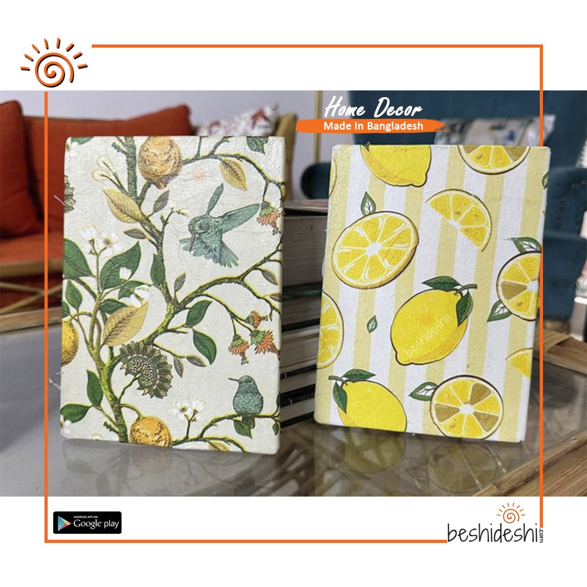 Decoupage Craft on Canvas