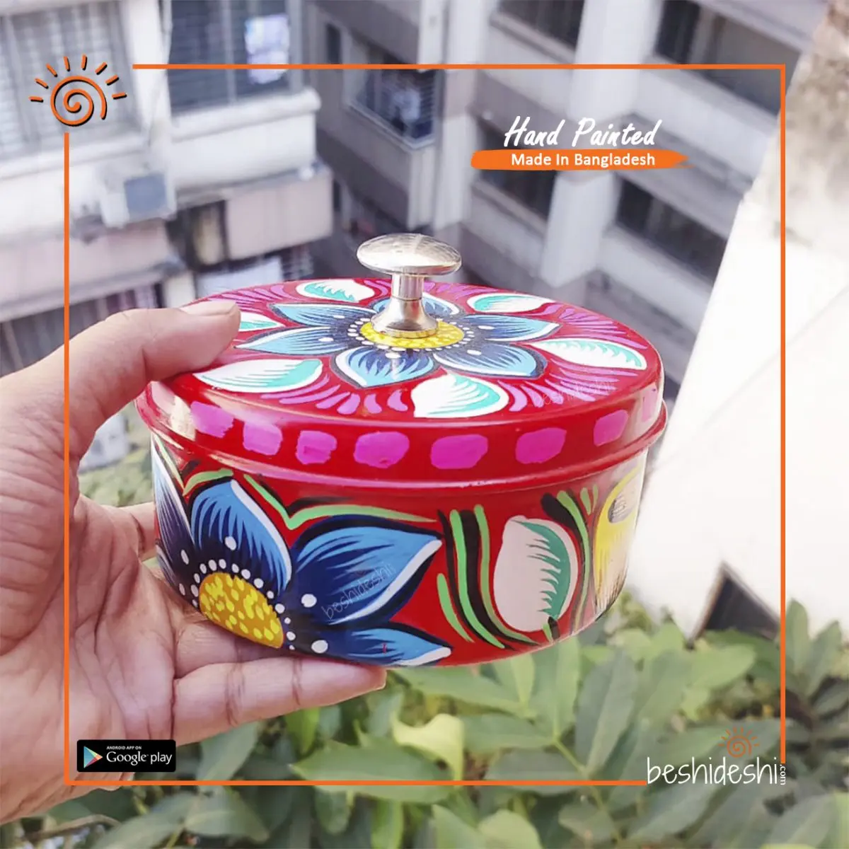 Rickshaw Painted Box