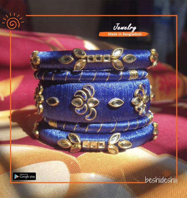 Neela Hand Made Bangle Set