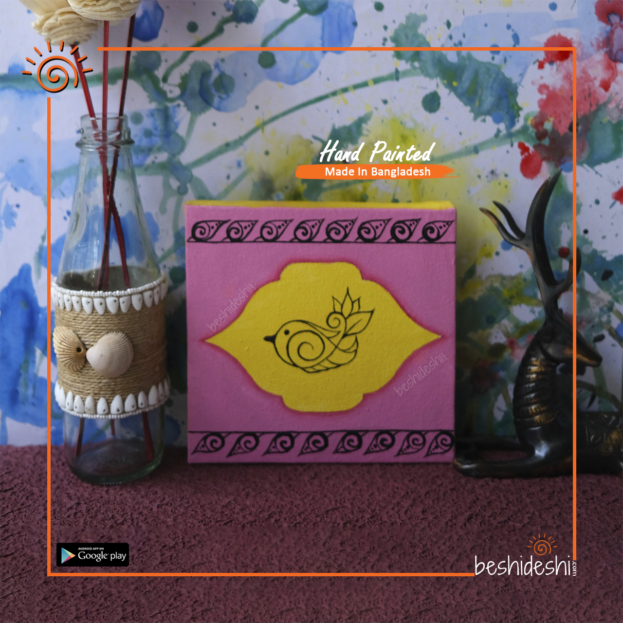 05 Hand Painted Canvas