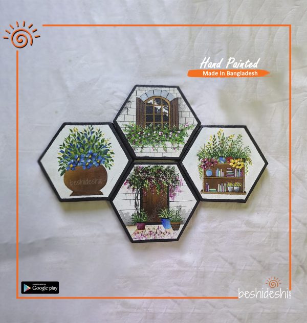 Hand Painted Canvas Art Set