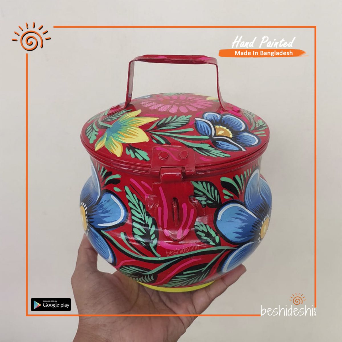 Rickshaw Painted Pandani