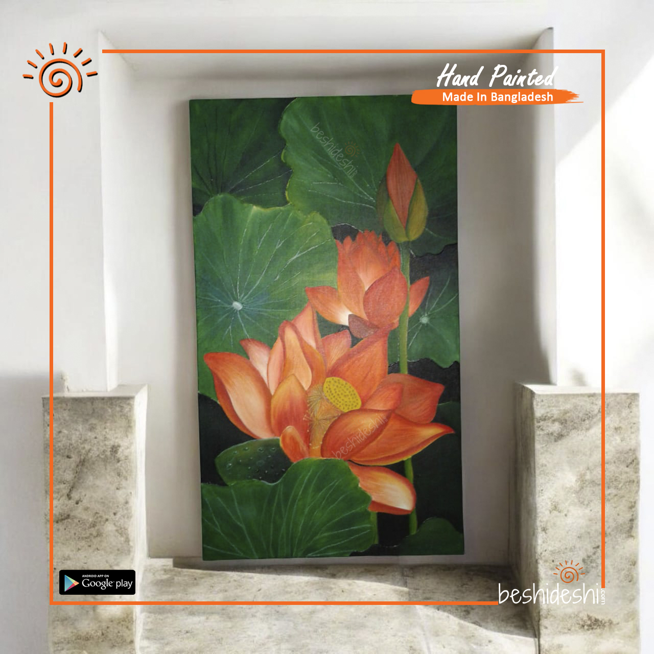 06 Hand Painted Canvas