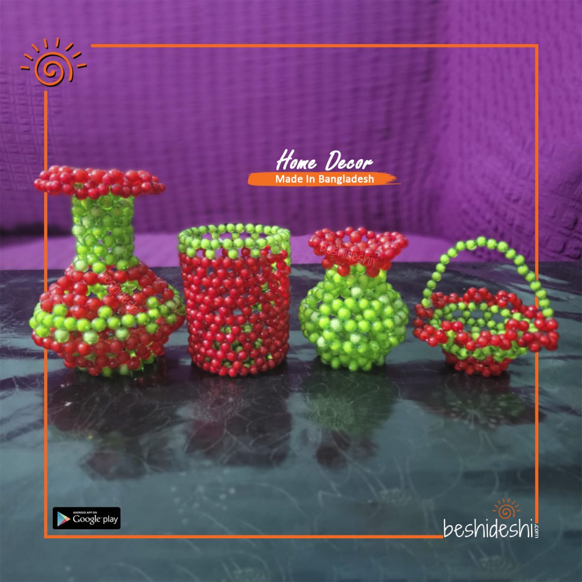 Handcrafted Showpiece Set