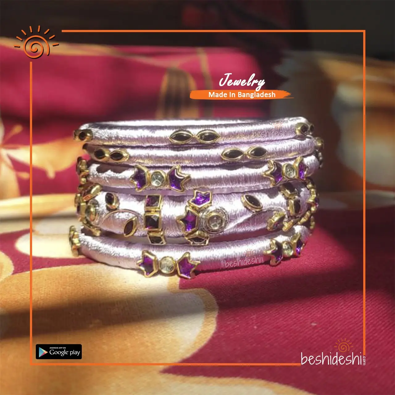 06 Rupasi Hand Made Bangle Set