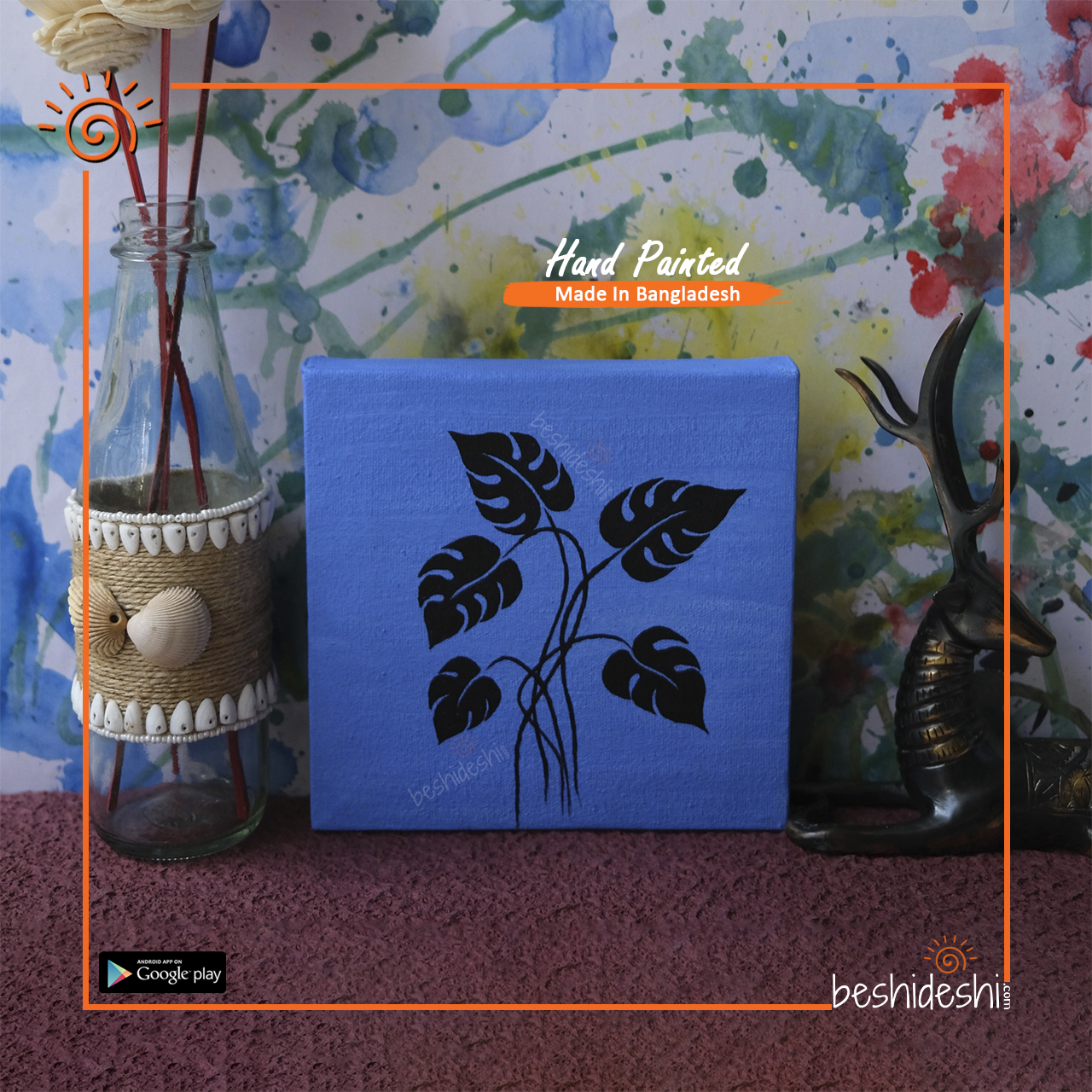 06 Hand Painted Canvas