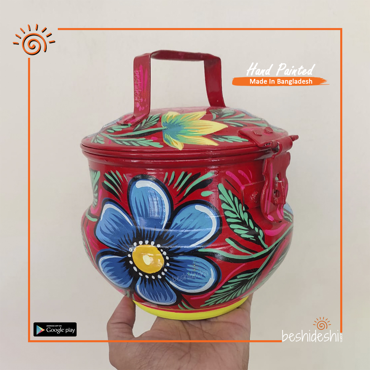 07 Rickshaw Painted Pandani