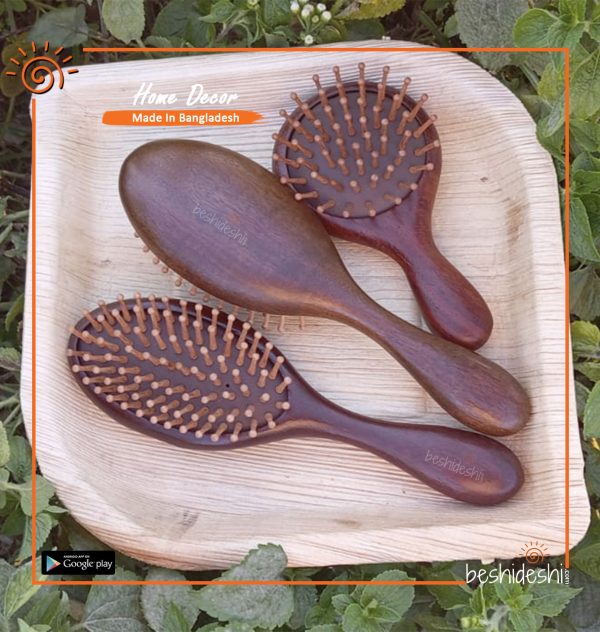 Wooden Hair Brush