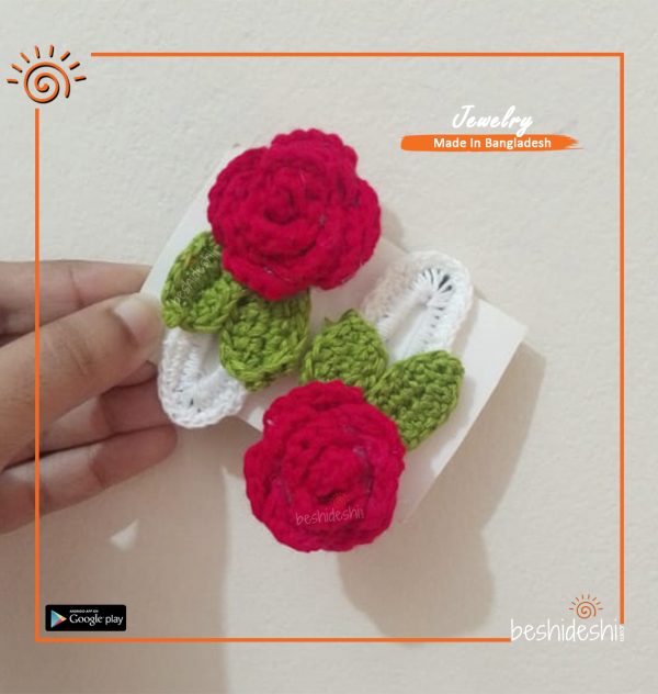 Crochet Hair Clip