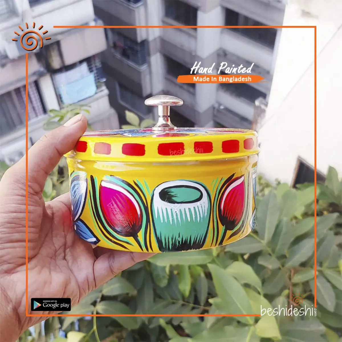 Rickshaw Painted Box