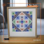 Hand Painted Canvas with Frame