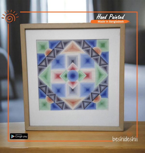 Hand Painted Canvas with Frame