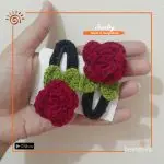 Crochet Hair Clip