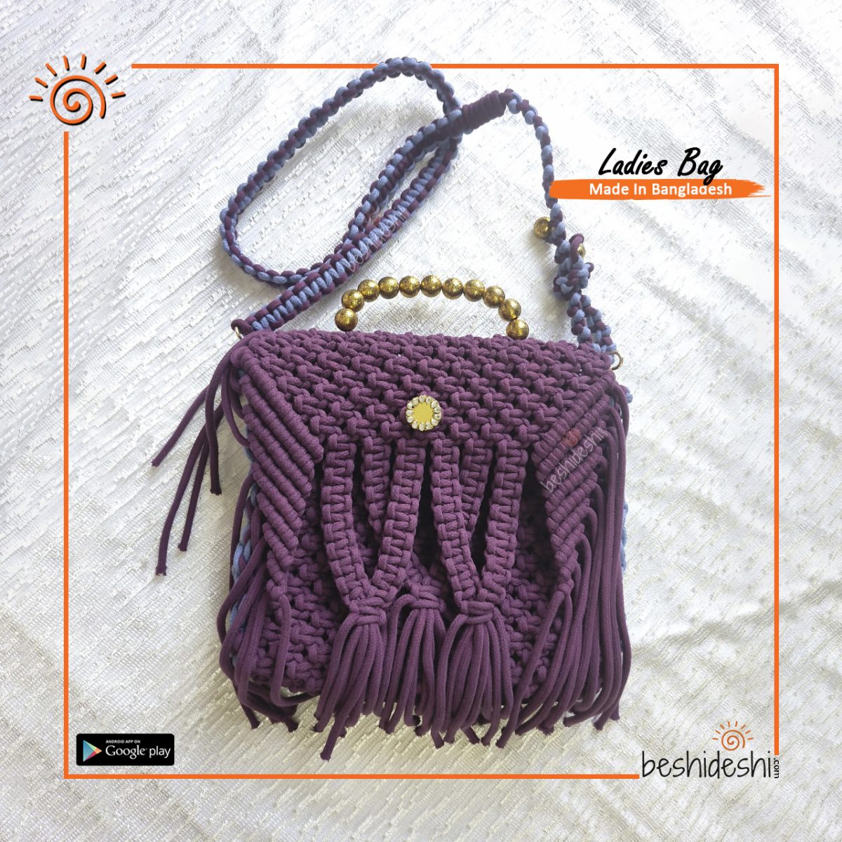 Macramé Hand Bag