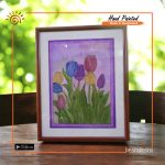 Hand Painted Canvas with Frame