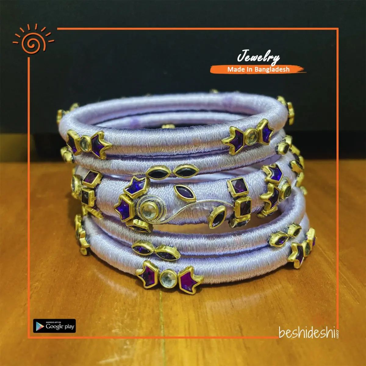 Rupasi Hand Made Bangle Set