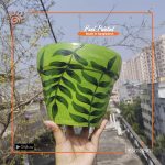 Hand Painted Terracotta Pot