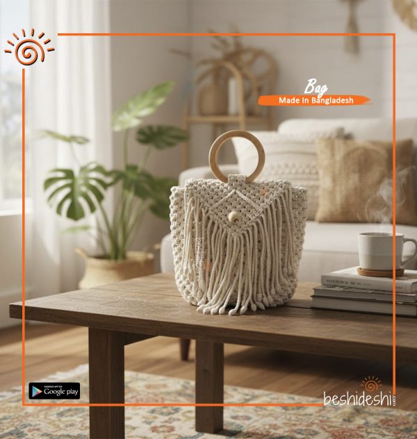 Macramé Party Hand Bag