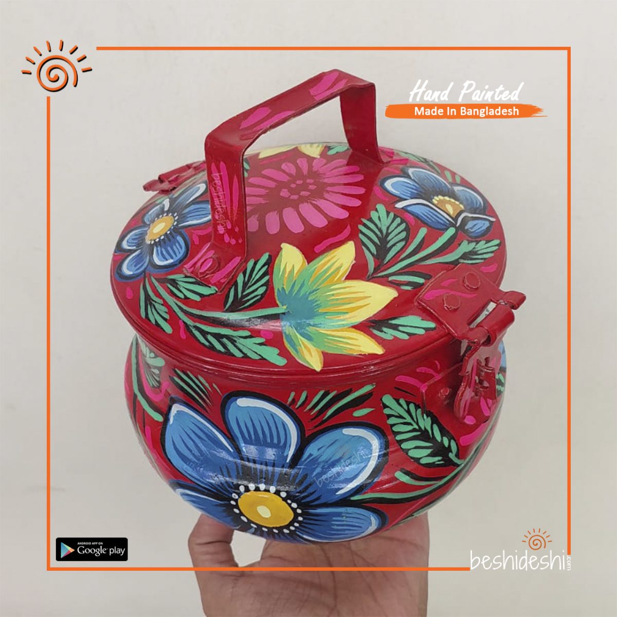 Rickshaw Painted Pandani