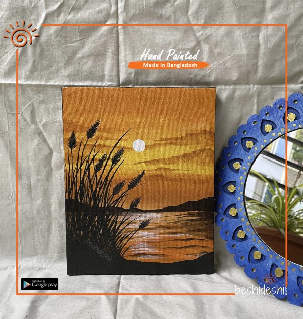 Sunset Hand Painted Canvas