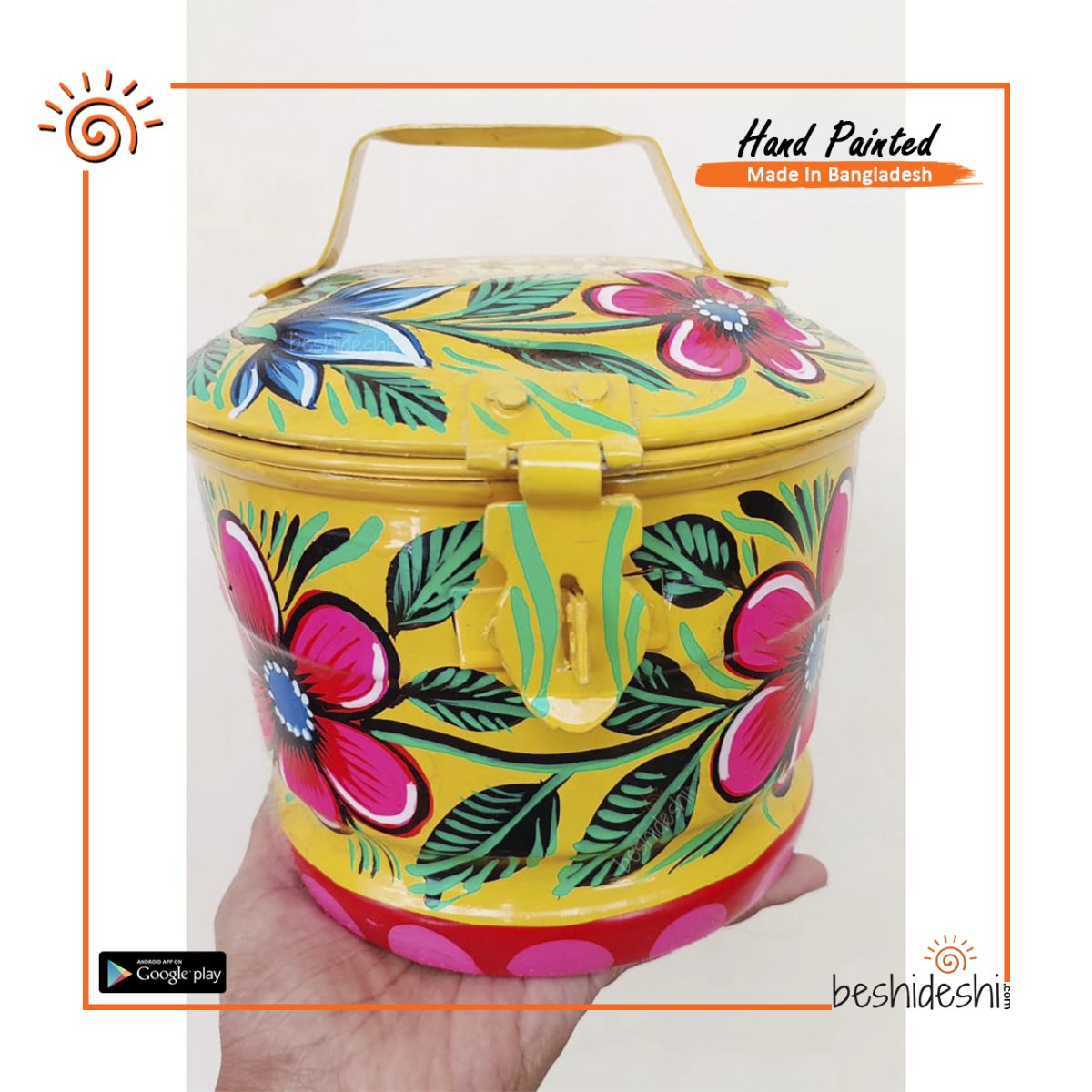 Rickshaw Painted Pandani