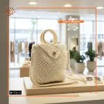 Macramé Party Hand Bag