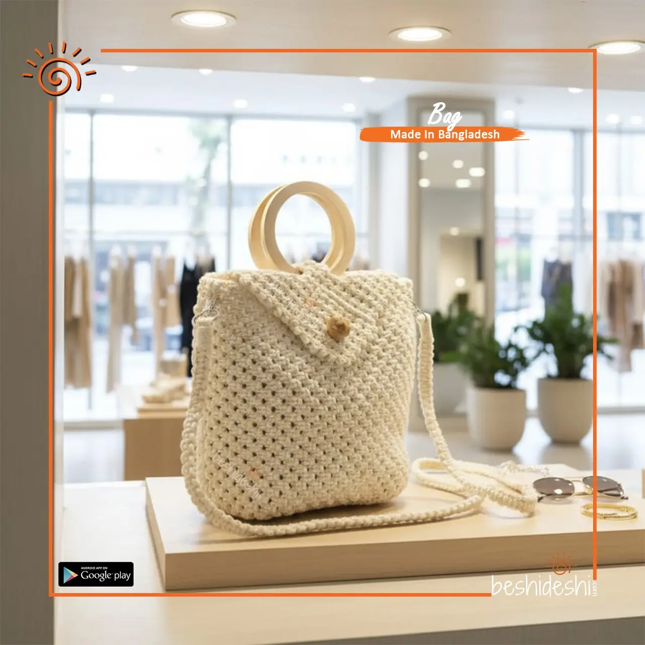 13 Macramé Party Hand Bag
