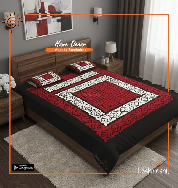 Applique Bed Sheet Set