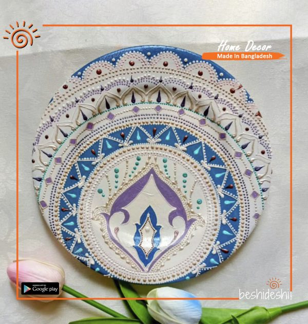 Hand Painted Ceramic Plate (Big)