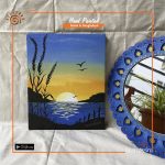 Sunset Hand Painted Canvas