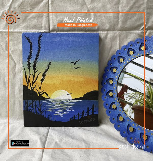 Sunset Hand Painted Canvas