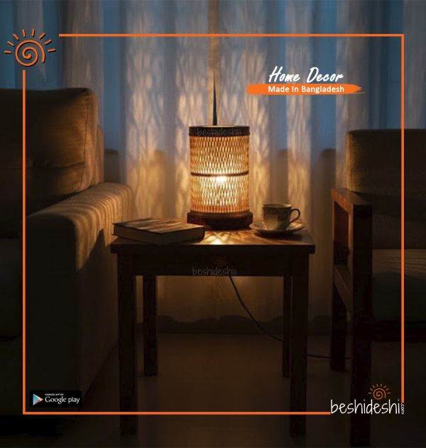 Bamboo Double Layer Lamp