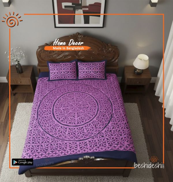 Applique Bed Sheet Set