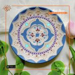 Hand Painted Ceramic Plate (Medium)