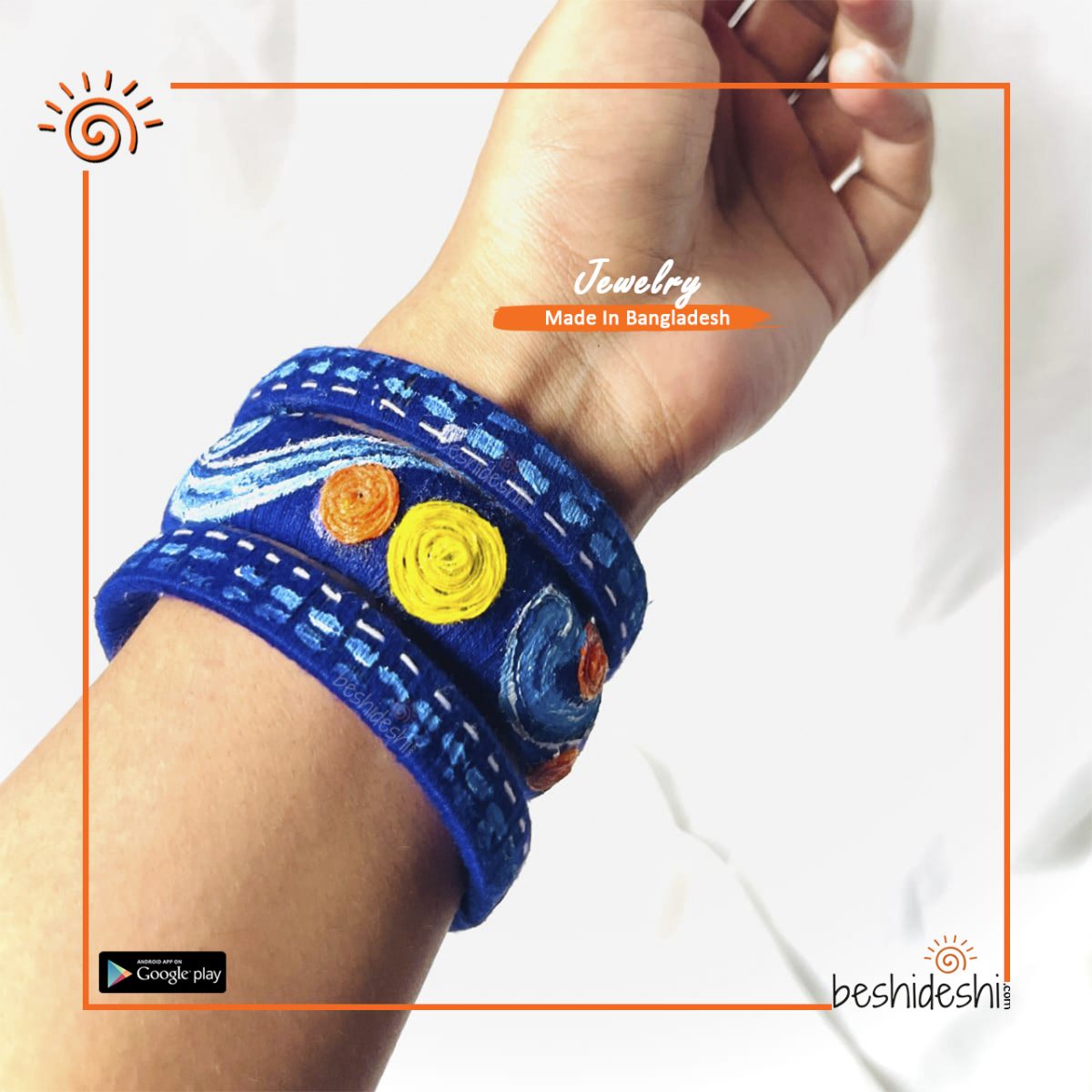 Hand Made Bangle Set