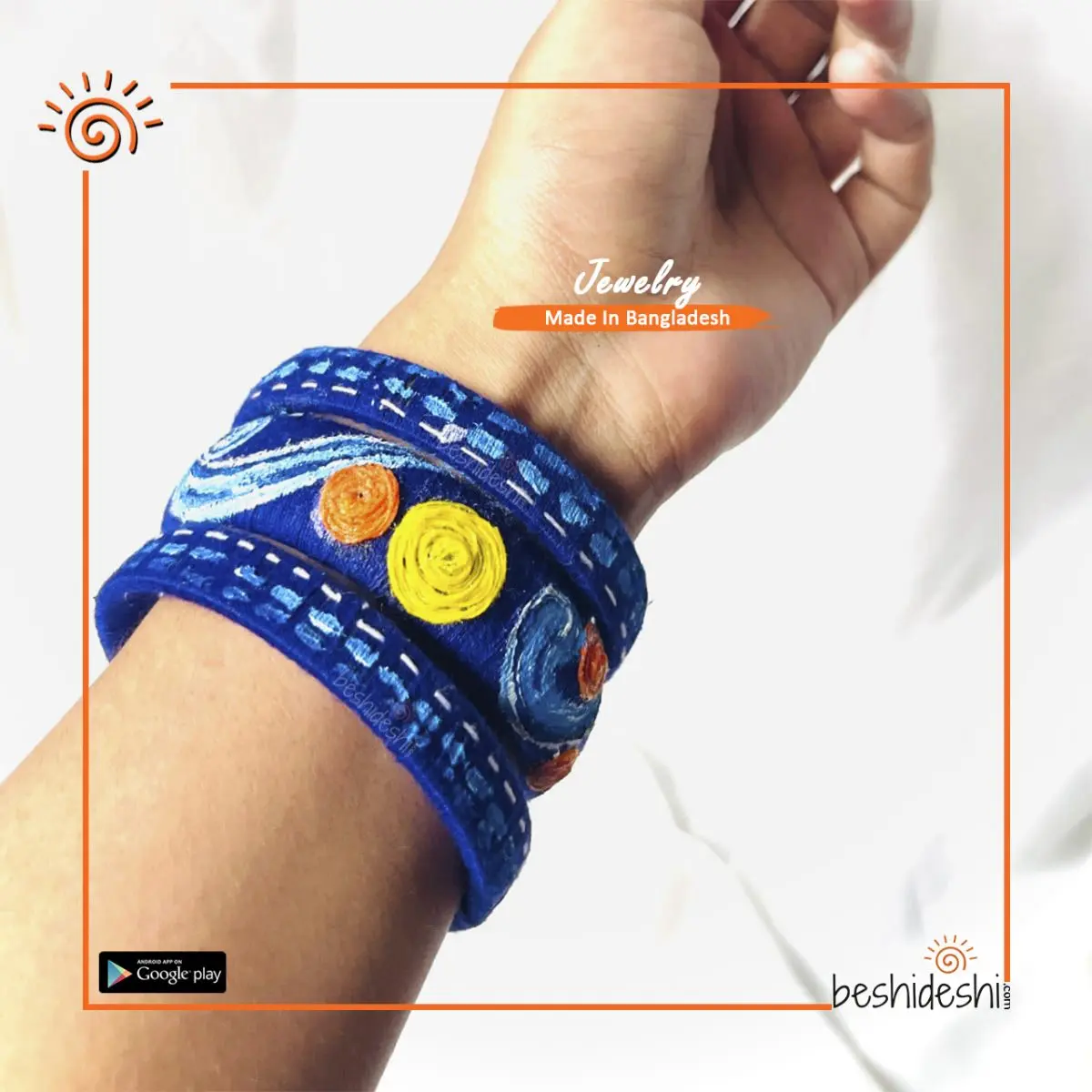 Hand Made Bangle Set