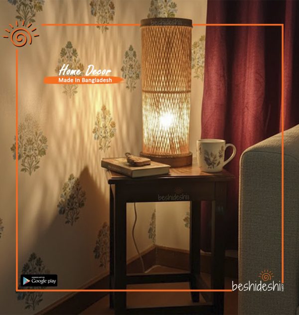 Bamboo Double Layer Lamp