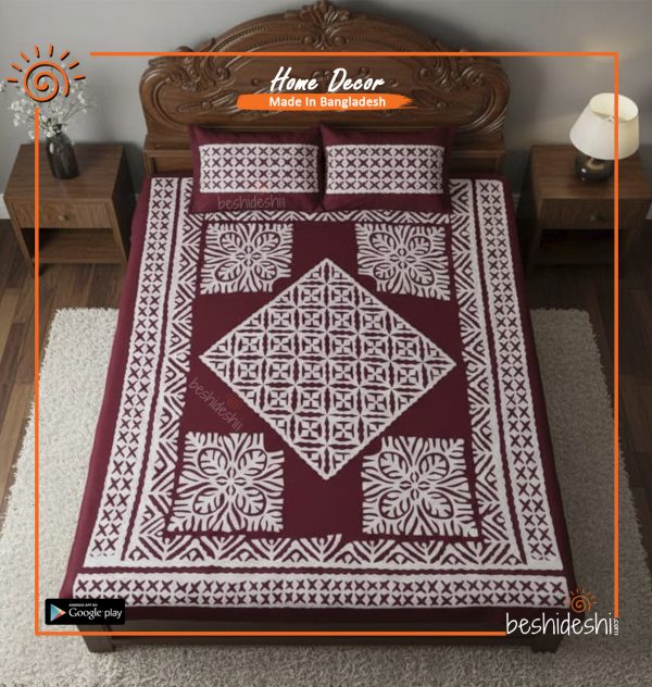 Applique Bed Sheet Set