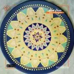 Hand Painted Ceramic Plate (Medium)